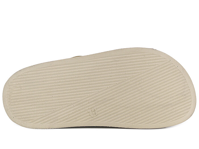 Foxter Zenne Z-24002 Çift Toka Kutulu Günlük Terlik Bej - 3