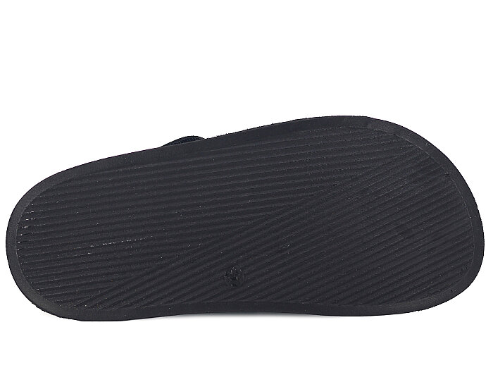 Foxter Zenne Z-24002 Çift Toka Kutulu Günlük Terlik Siyah - 3