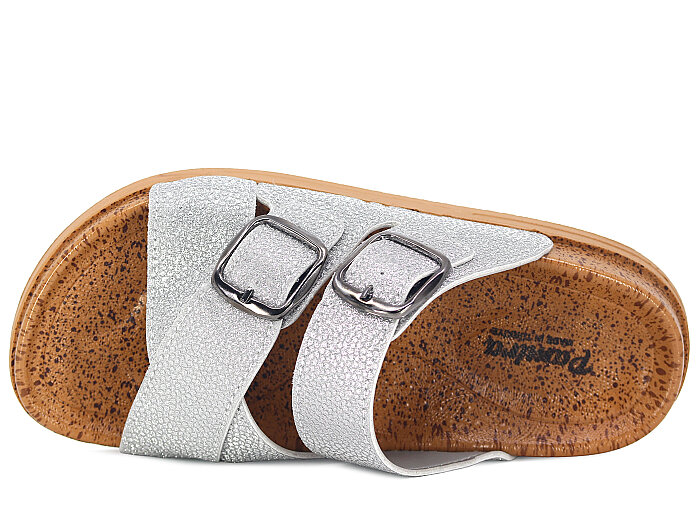 Foxter Zenne Z-24004 Çift Toka Kutulu Günlük Terlik Gri - 2