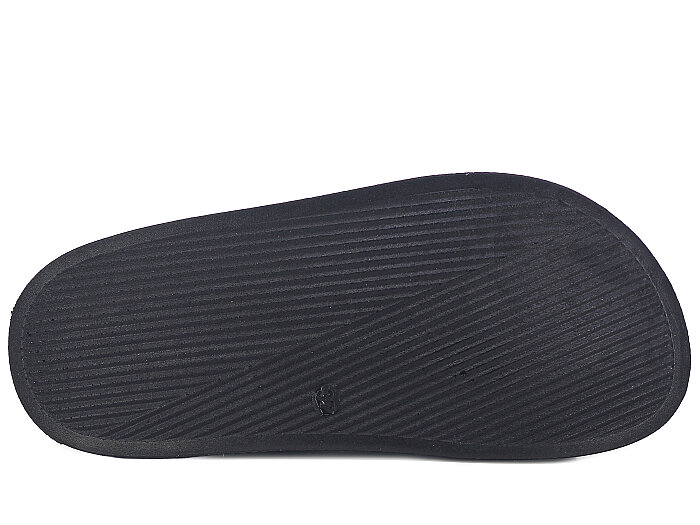 Foxter Zenne Z-24005 Çift Toka Simli Kutulu Günlük Terlik Siyah - 3