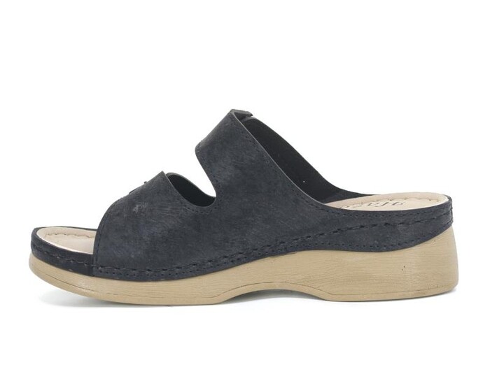 Foxter Zenne Z-4002 Hazal Monta Kutulu Günlük Terlik Siyah - 2