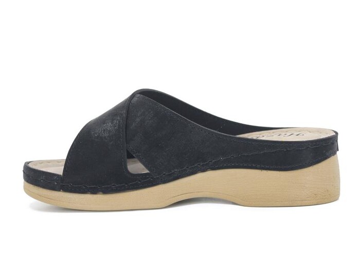 Foxter Zenne Z-4005 Hazal Monta Kutulu Günlük Terlik Siyah - 3