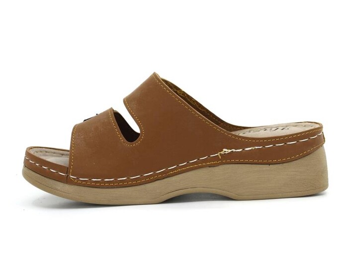 Foxter Zenne Z-4006 Hazal Monta Kutulu Günlük Terlik Taba - 2