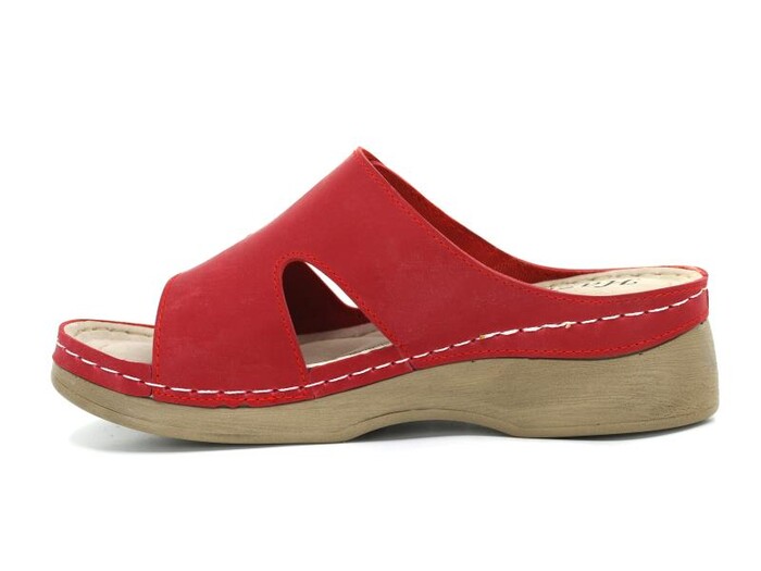 Foxter Zenne Z-4007 Hazal Monta Kutulu Günlük Terlik Bordo - Foxter (1)