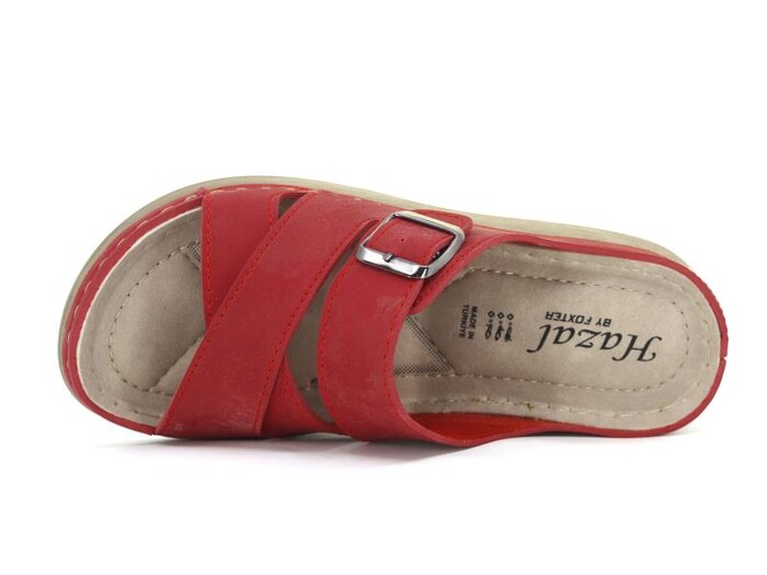 Foxter Zenne Z-4008 Hazal Monta Kutulu Günlük Terlik Bordo - 2