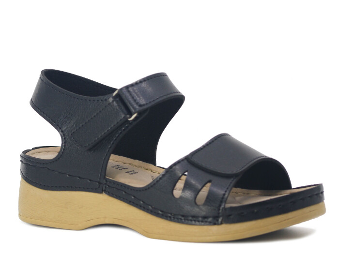 Foxter Zenne Z-4009 Hazal Monta Kutulu Sandalet Siyah - Foxter