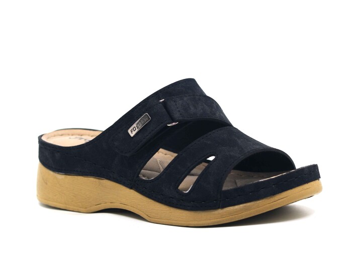 Foxter Zenne Z-4015 Hazal Monta Kutulu Günlük Terlik Siyah - Foxter