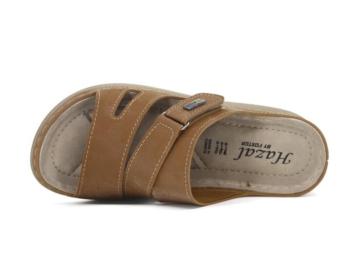 Foxter Zenne Z-4018 Hazal Monta Kutulu Günlük Terlik Taba - Foxter (1)