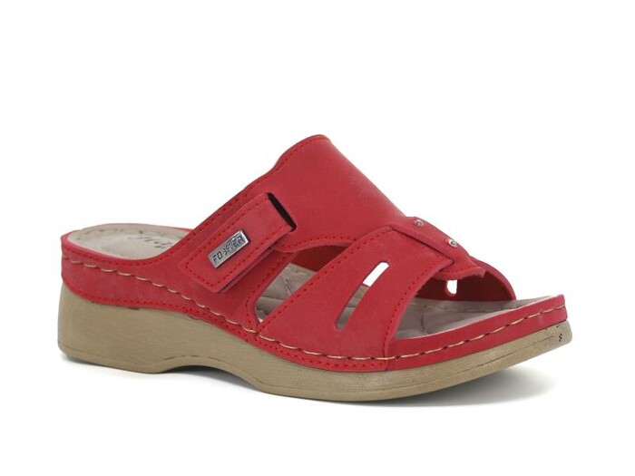 Foxter Zenne Z-4020 Hazal Monta Kutulu Günlük Terlik Bordo - Foxter