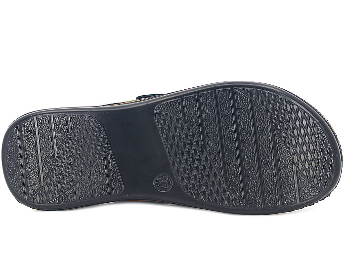 Foxter Zenne Z-4520 Nehir Monta Kutulu Günlük Terlik Siyah - 3