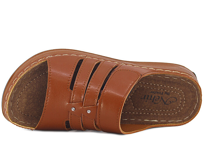 Foxter Zenne Z-4520 Nehir Monta Kutulu Günlük Terlik Taba - Foxter (1)