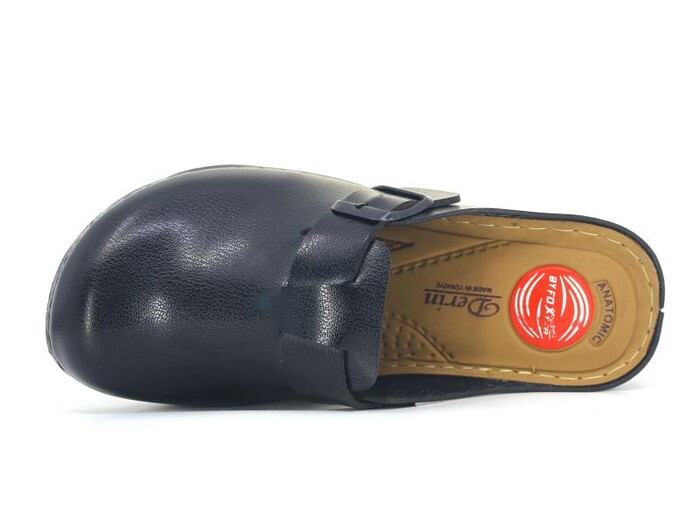 Foxter Zenne ZS-611 Monta Kutulu Kapalı Terlik Siyah - 2