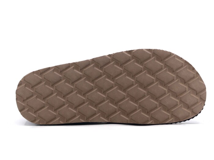 Foxter Zenne Z-9020 Çift Toka Köpük Taban Kutulu Günlük Terlik Bej - 3