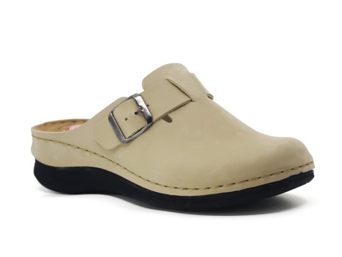 Foxter Zenne ZS-611 Monta Kutulu Kapalı Terlik Bej Galaksi - 1