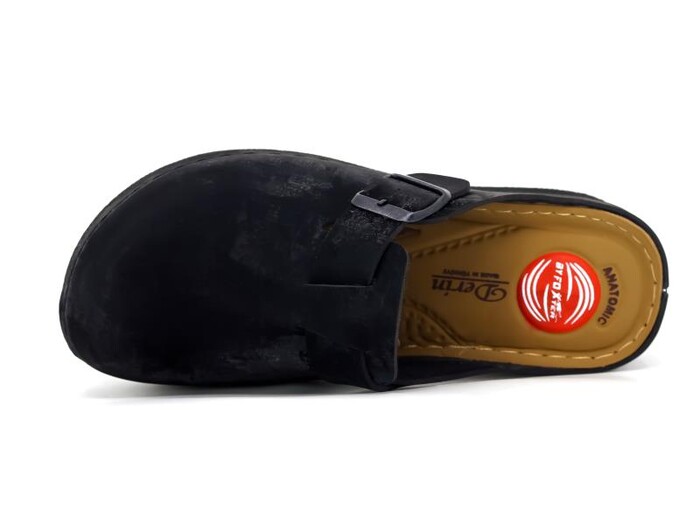 Foxter Zenne ZS-648 Monta Kutulu Kapalı Terlik Siyah Galaksi - Foxter (1)