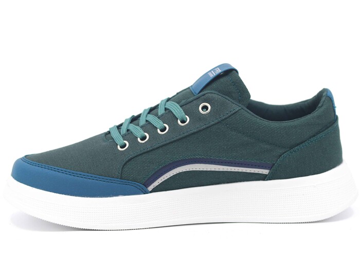 Free Marka Merdane 2910 Kot Keten Ayakkabı Petrol - Free Marka (1)