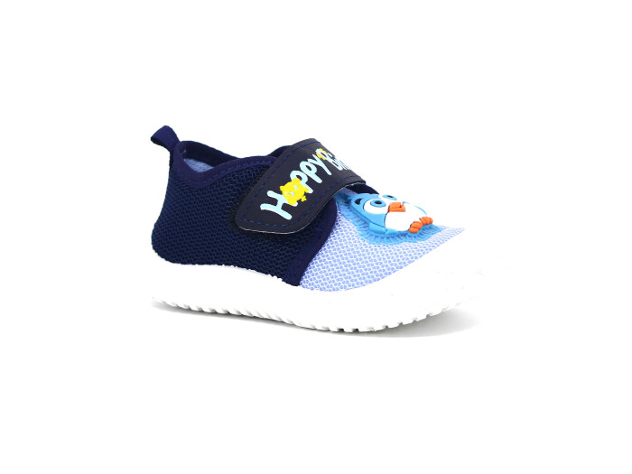 Gezer Bebe 03355 PVC Keten Ayakkabı Mavi - Lacivert 