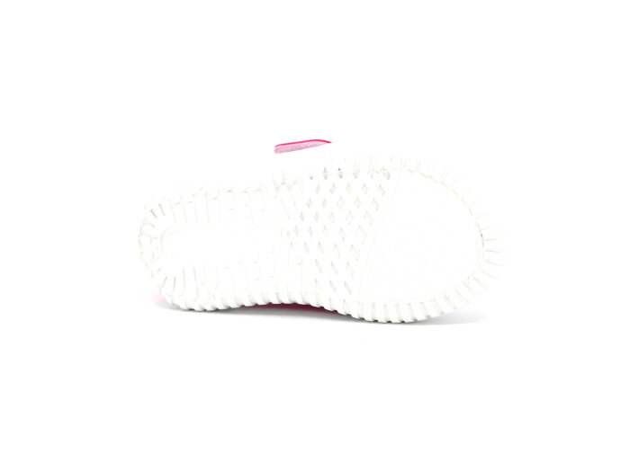 Gezer Bebe 03448.00 PVC Kız Keten Ayakkabı Beyaz - Fuşya - 3