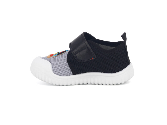 Gezer Bebe 03451.00 Erkek Keten Ayakkabı Gri - Siyah - 2