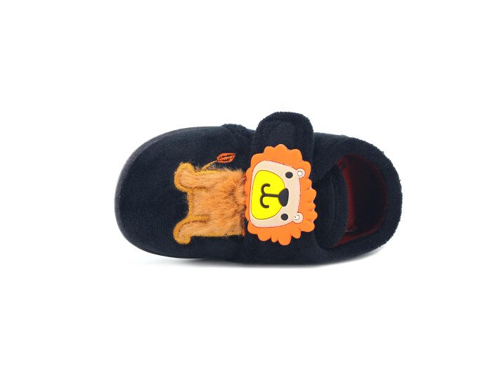 Gezer Bebe 03361.00 Erkek PVC Aslan Figürlü Panduf Siyah - 2