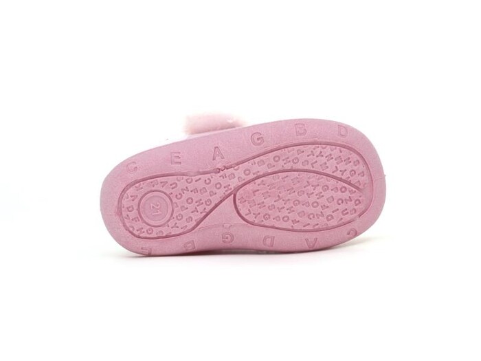 Gezer Bebe 03362.00 Kız PVC Kuzu Figürlü Panduf Pembe - 3