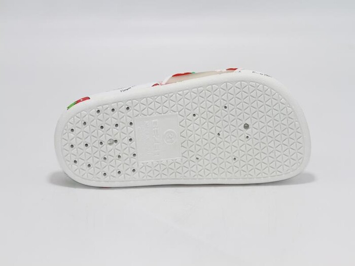 Gezer Filet 13307 Çilek Figürlü Airblow Kaydırmaz Terlik Kırmızı