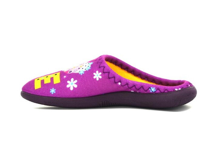 Gezer Filet 13736.00 Gondol Baskılı Kız Ev Terliği Mor - 3