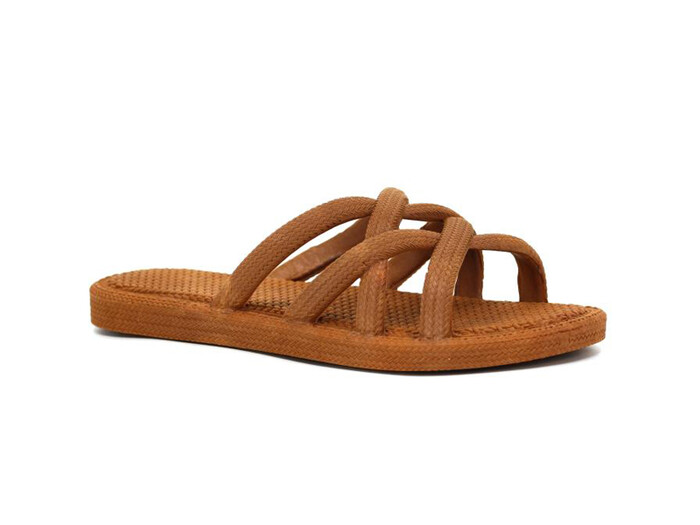 Gezer Filet 13929.00 AirBlow Ahtapot Hasırlı Kaydırmaz Terlik Bakır - Gezer