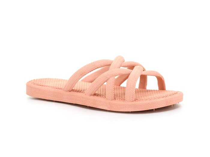 Gezer Filet 13929.00 AirBlow Ahtapot Hasırlı Kaydırmaz Terlik Somon - Gezer