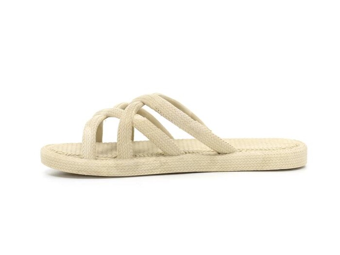 Gezer Filet 13929.00 AirBlow Ahtapot Hasırlı Kaydırmaz Terlik Bej - Gezer (1)