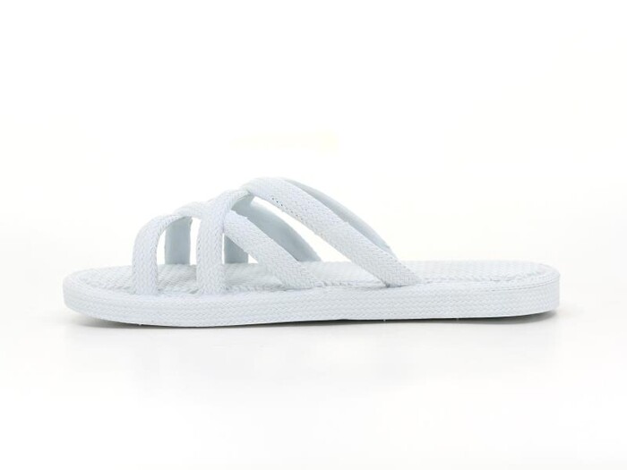 Gezer Filet 13929.00 AirBlow Ahtapot Hasırlı Kaydırmaz Terlik Beyaz - Gezer (1)