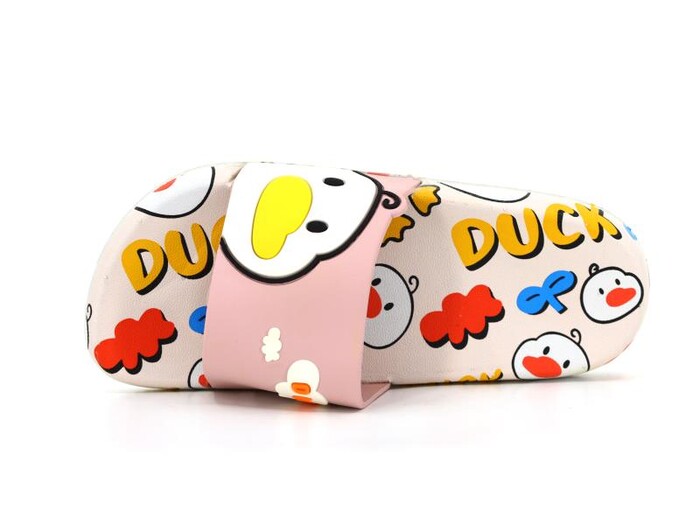 Gezer Filet 14165.00 Ördek Figürlü Airblow Kaydırmaz Terlik Pembe - Gezer (1)