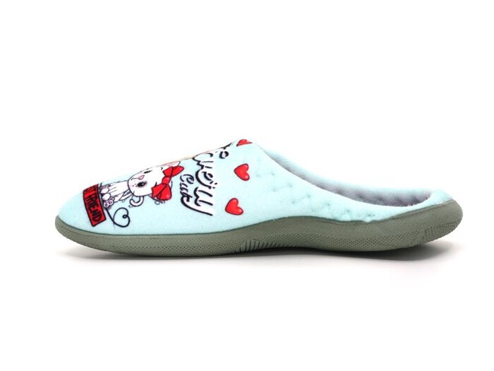 Gezer Filet 14530.00 Gondol Baskılı Kız Ev Terliği Mavi - 3