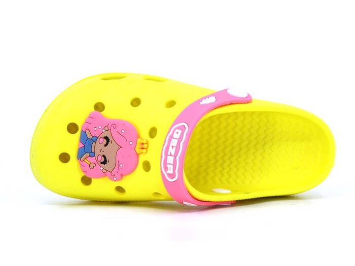 Gezer Filet 14925.00 Figürlü Eva Cross Terlik Sarı - Gezer (1)