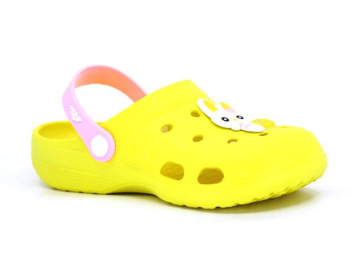 Gezer Filet 14926.00 Figürlü Eva Cross Terlik Sarı - 1