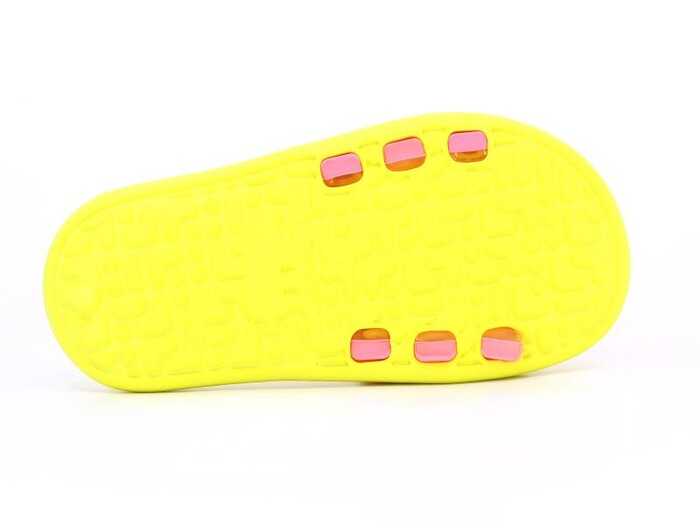 Gezer Filet 15045.00 Baykuş Baskılı Lux Eva Terlik Pembe - Sarı - 3