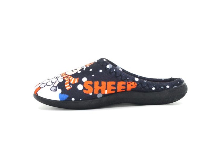 Gezer Patik 15383 Gondol Panda Baskılı Erkek Ev Terliği Siyah - 3