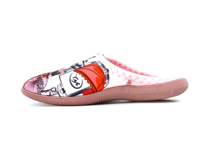 Gezer Filet 15385.00 Gondol Baskılı Kız Ev Terliği Pembe - 3