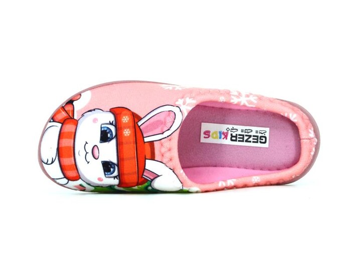 Gezer Filet 15386.00 Gondol Baskılı Kız Ev Terliği Pembe - Gezer (1)