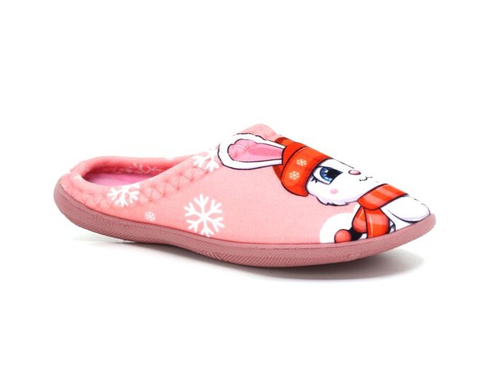 Gezer Filet 15386.00 Gondol Baskılı Kız Ev Terliği Pembe - Gezer