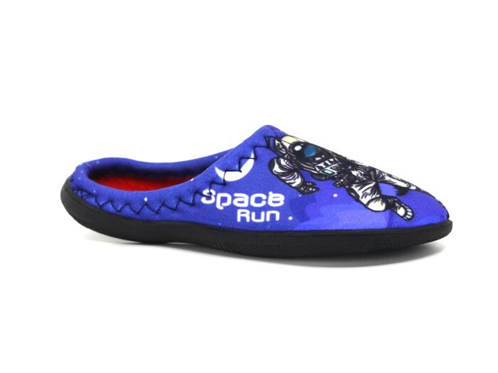 Gezer Filet 15390.00 Gondol Baskılı Erkek Ev Terliği Lacivert - Gezer