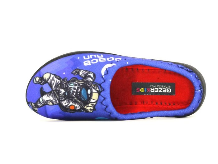 Gezer Filet 15390.00 Gondol Baskılı Erkek Ev Terliği Lacivert - 2