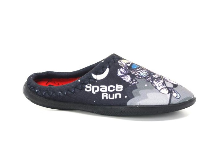 Gezer Filet 15390.00 Gondol Baskılı Erkek Ev Terliği Siyah - Gezer