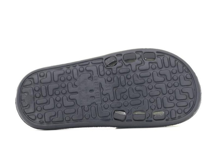 Gezer Filet 15537 Baskılı Lux Eva Terlik Siyah