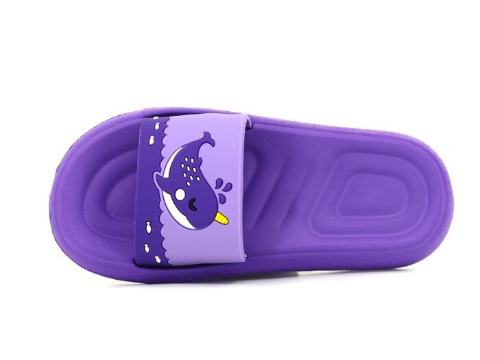 Gezer Filet 15539.00 Baskılı Kız Lux Eva Terlik Eflatun - Gezer (1)