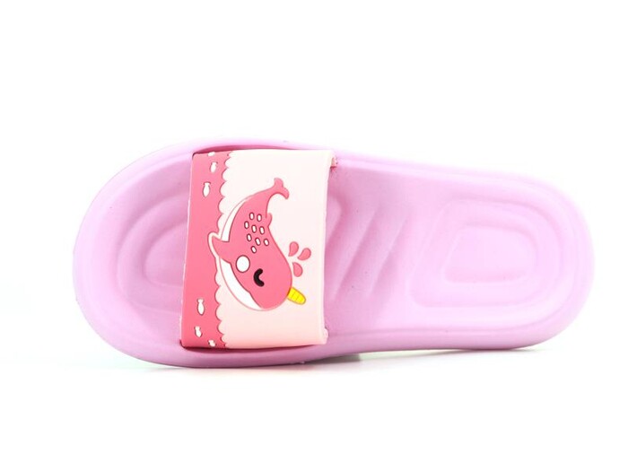 Gezer Filet 15539.00 Baskılı Kız Lux Eva Terlik Pembe - Gezer (1)