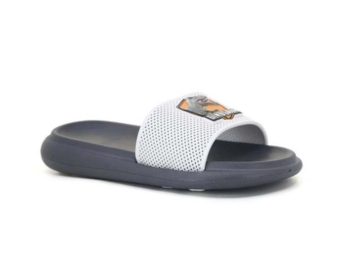 Gezer Filet 15673.00 Figürlü Düz Yüz Erkek Lux Eva Terlik Gri - Gezer