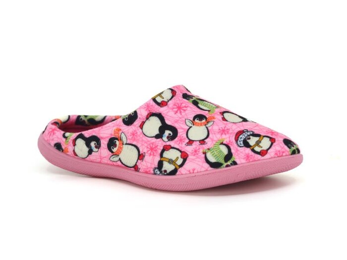 Gezer Filet 15894.00 Gondol Baskılı Ev Terliği Pembe - Gezer