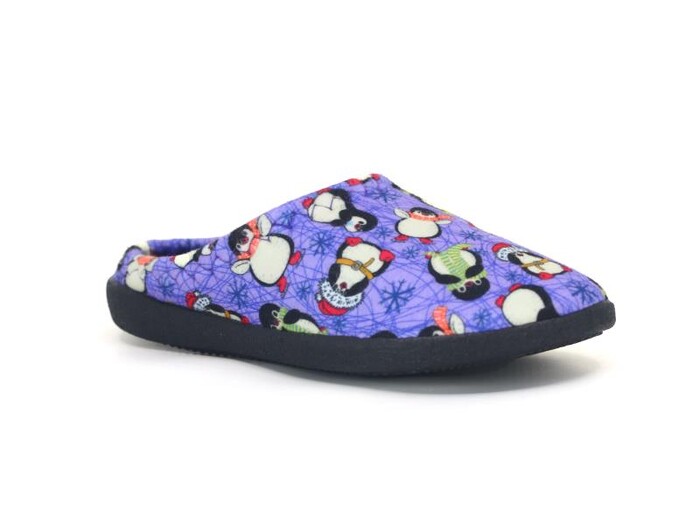 Gezer Filet 16209.00 PVC Gondol Ev Terliği Lila - 1