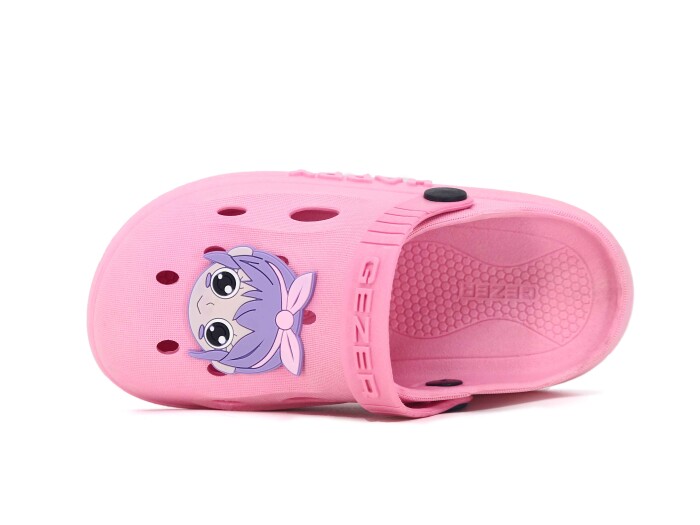 Gezer Filet 16501 Figürlü Kız Kaymaz Sandalet Pembe - 2